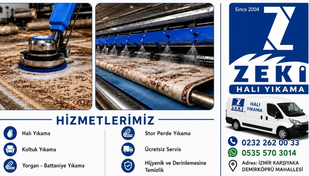 1. Karşıyaka Demirköprü Mahallesi Halı Yıkamada Kurumsal Standartlar